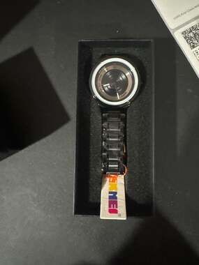 SKMEI 9267 Creative Camera Lens Quartz Watch with Stainless Steel Band